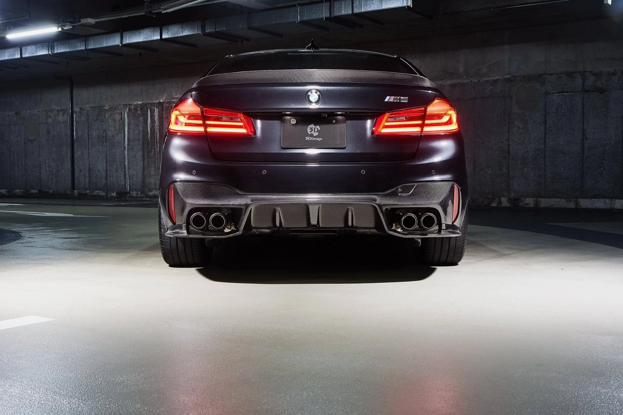 3DDesign Carbon Fibre Rear Diffuser for BMW M5 (2017-2023, F90) - Image 12