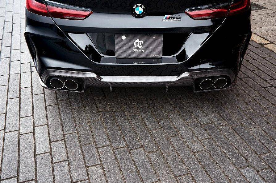 3DDesign Carbon Fibre Rear Diffuser for BMW M8 (2019+, F91 F92 F93) - Image 2