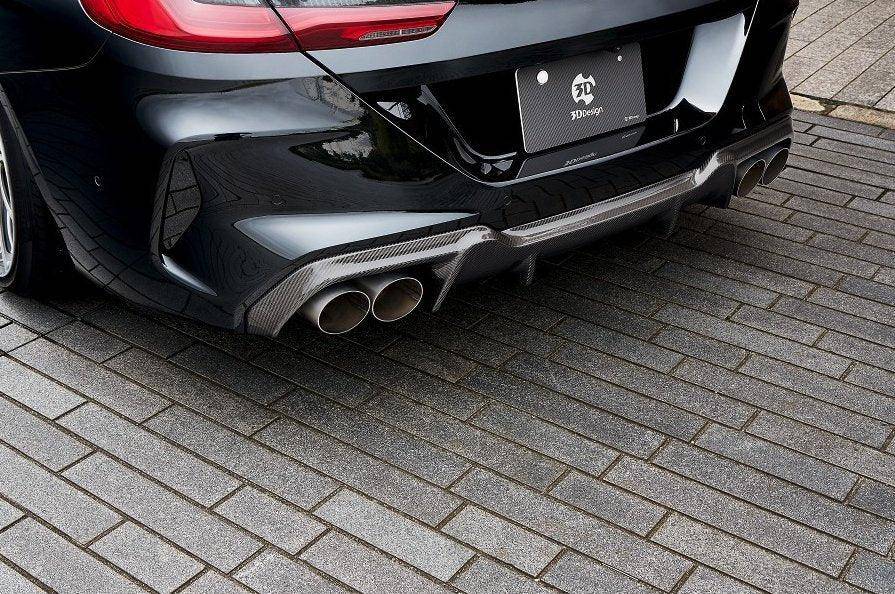3DDesign Carbon Fibre Rear Diffuser for BMW M8 (2019+, F91 F92 F93) - Image 5