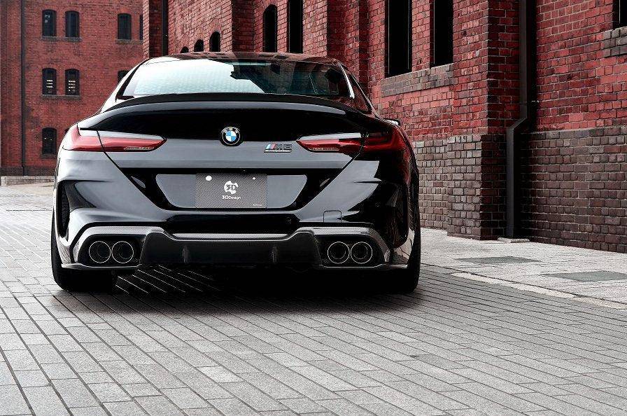 3DDesign Carbon Fibre Rear Diffuser for BMW M8 (2019+, F91 F92 F93) - Image 7