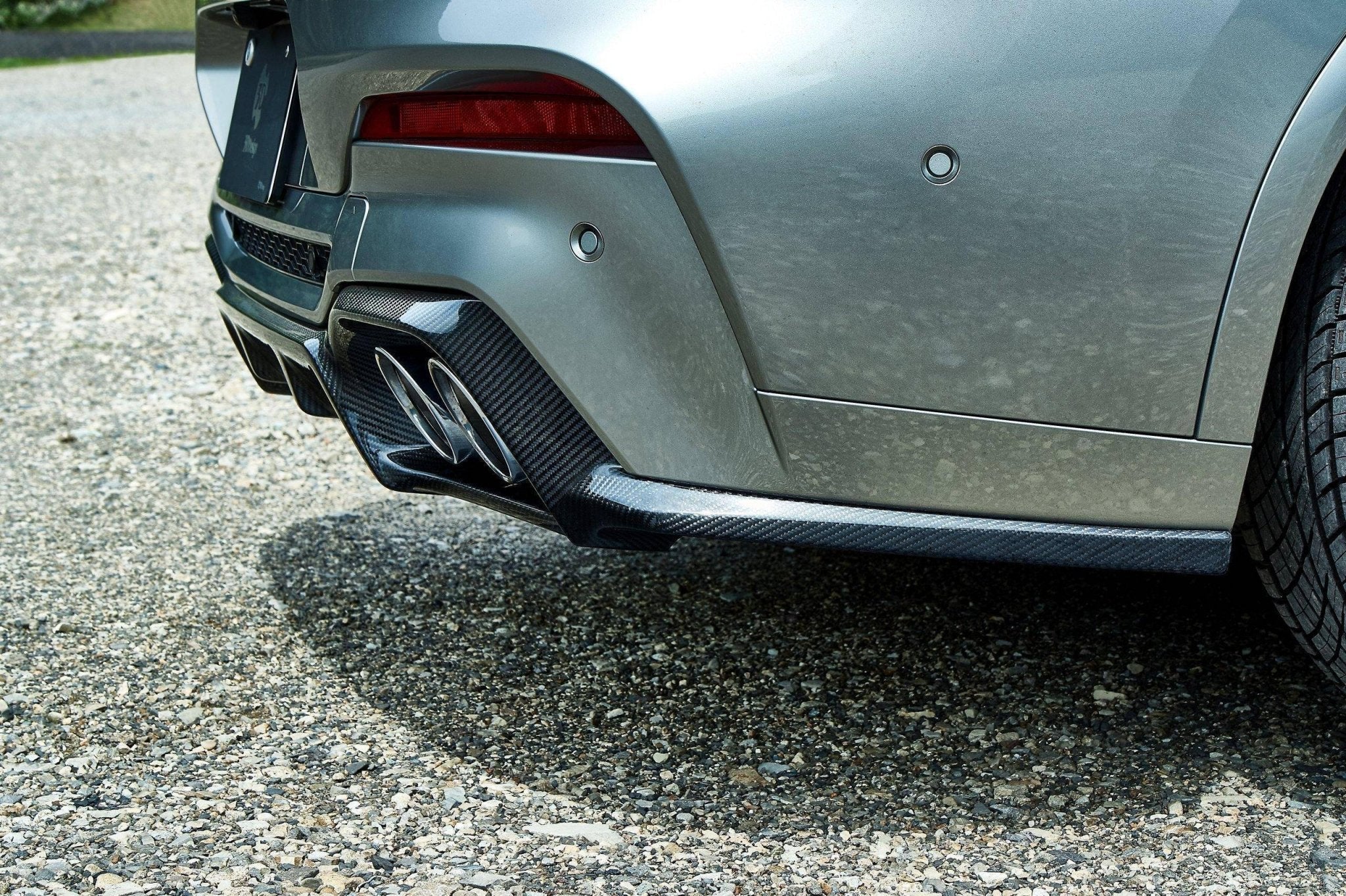 3DDesign Carbon Fibre Rear Diffuser for BMW X4M (2019+, F98) - Image 3