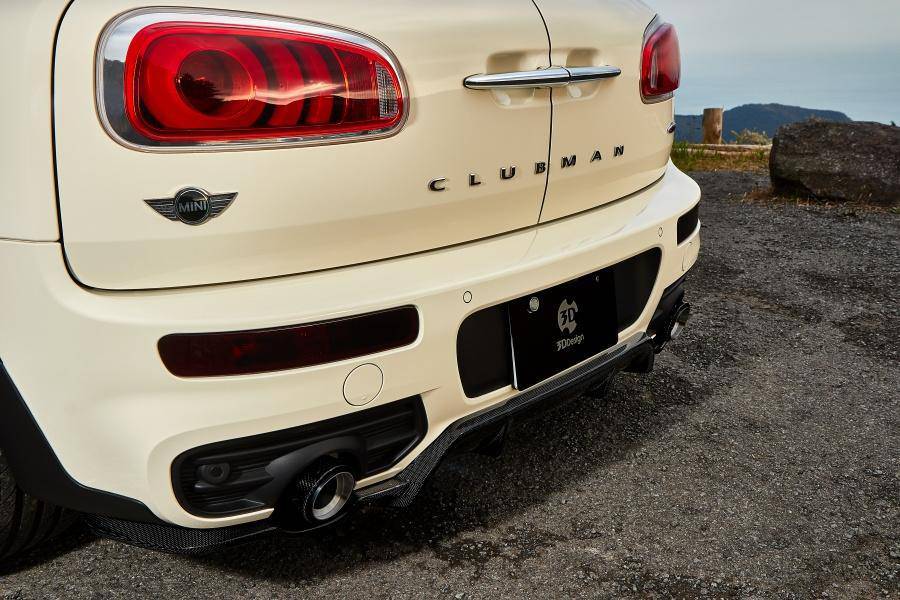 3DDesign Carbon Fibre Rear Diffuser For MINI Clubman JCW (2015+, F54) - Image 3