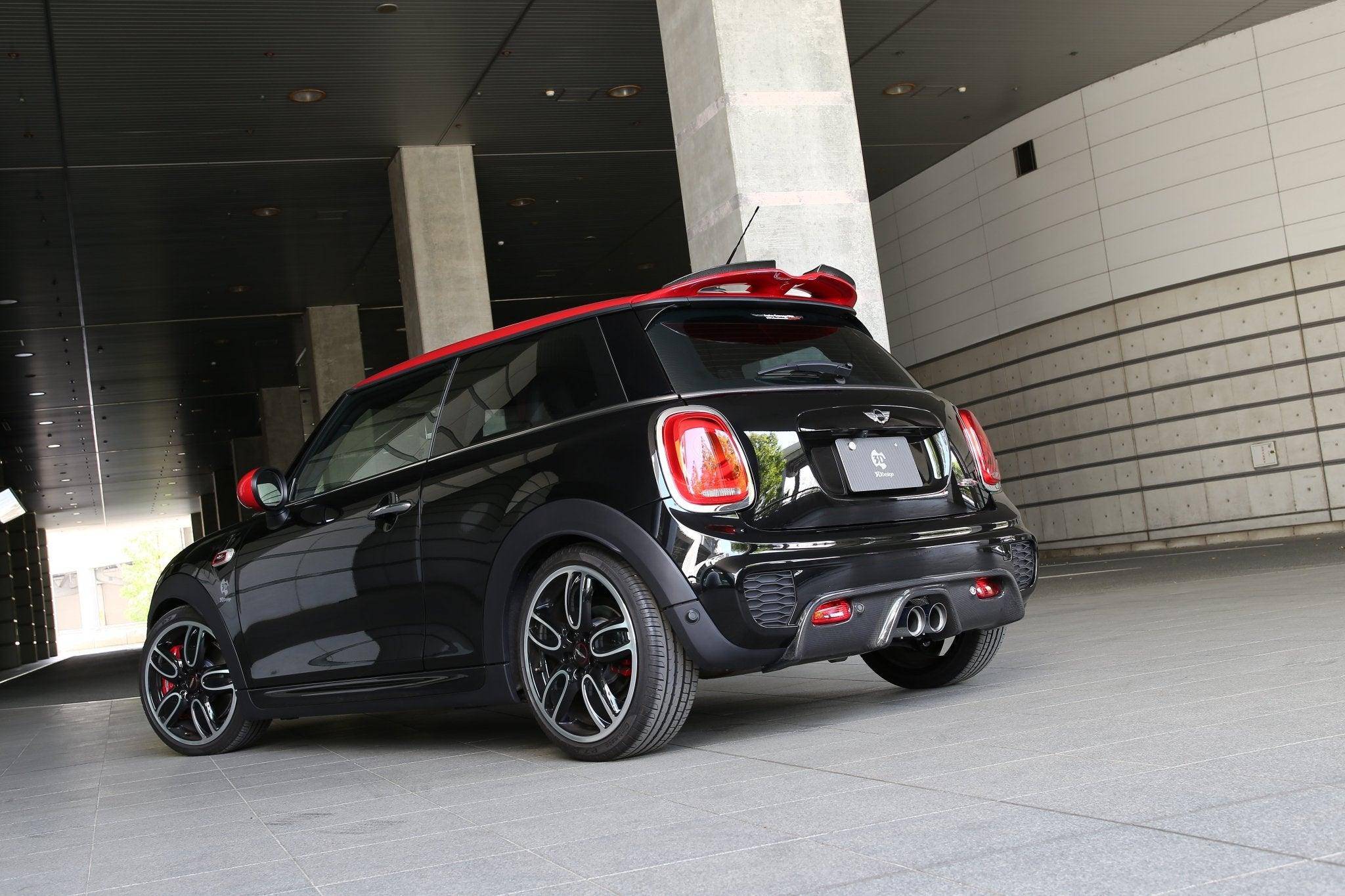 3DDesign Carbon Fibre Rear Diffuser for MINI Cooper JCW (2015+, F56) - Image 3