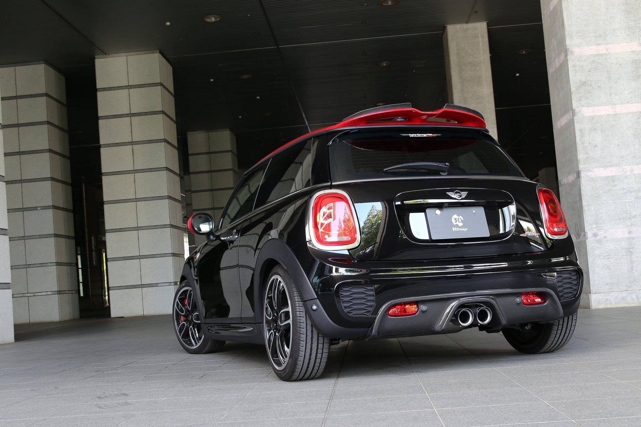 3DDesign Carbon Fibre Rear Diffuser for MINI Cooper JCW (2015+, F56) - Image 4