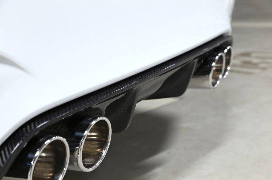 3DDesign Carbon Fibre Rear Diffuser (Type 1) for BMW M3 & M4 (2014-2020, F80 F82 F83) - Image 7