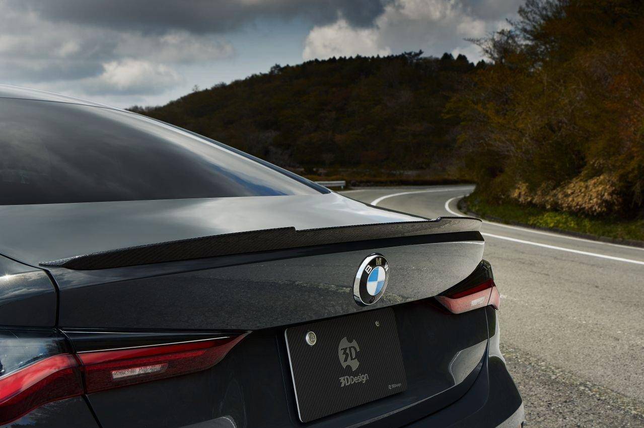 3DDesign Carbon Fibre Rear Spoiler for BMW 4 Series (2020+, G22) - Image 2