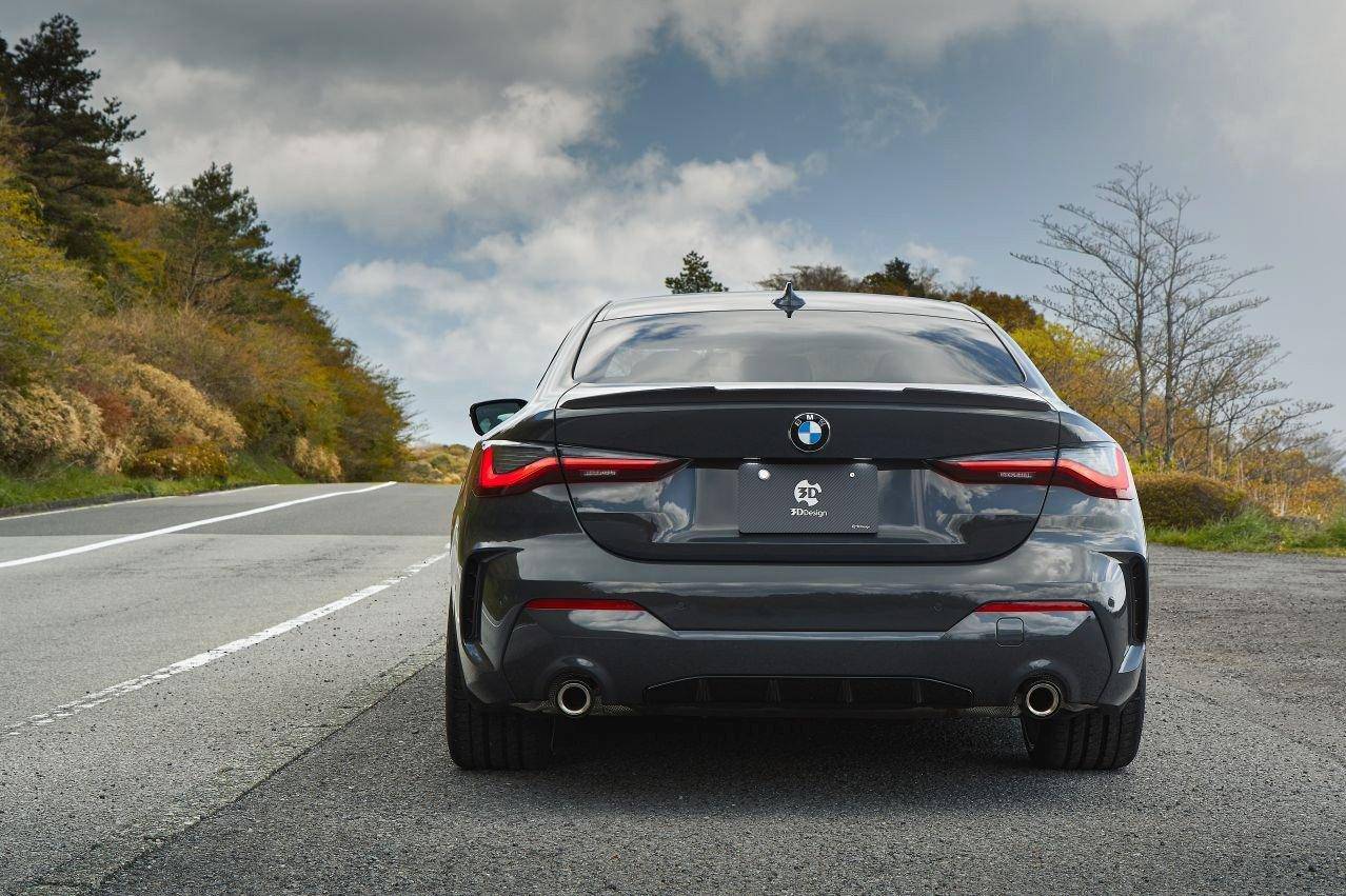 3DDesign Carbon Fibre Rear Spoiler for BMW 4 Series (2020+, G22) - Image 4