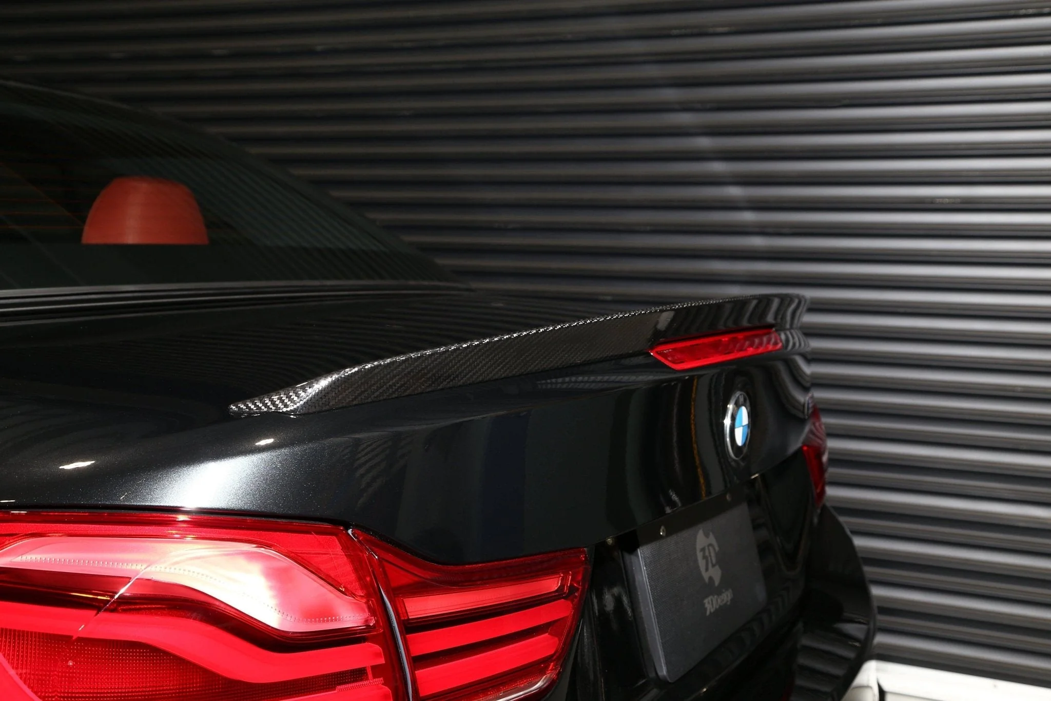 3DDesign Carbon Fibre Rear Spoiler for BMW 4 Series & M4 (2015-2020, F83 F33) - Image 4