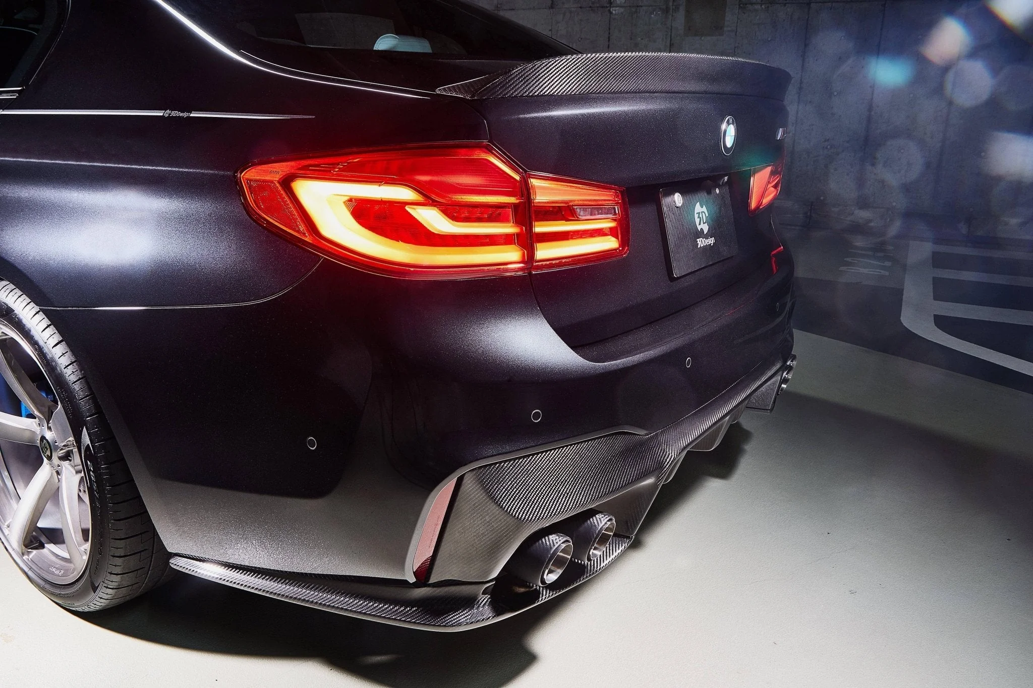 3DDesign Carbon Fibre Rear Spoiler for BMW 5 Series & M5 (2017-2023, G30 F90) - Image 6