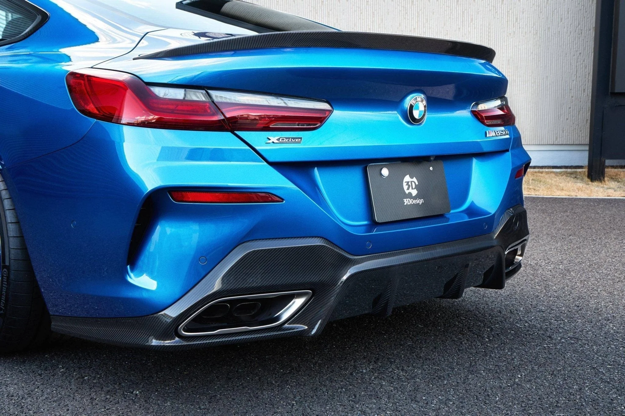 3DDesign Carbon Fibre Rear Spoiler for BMW 8 Series (2019+, G15) - Image 10