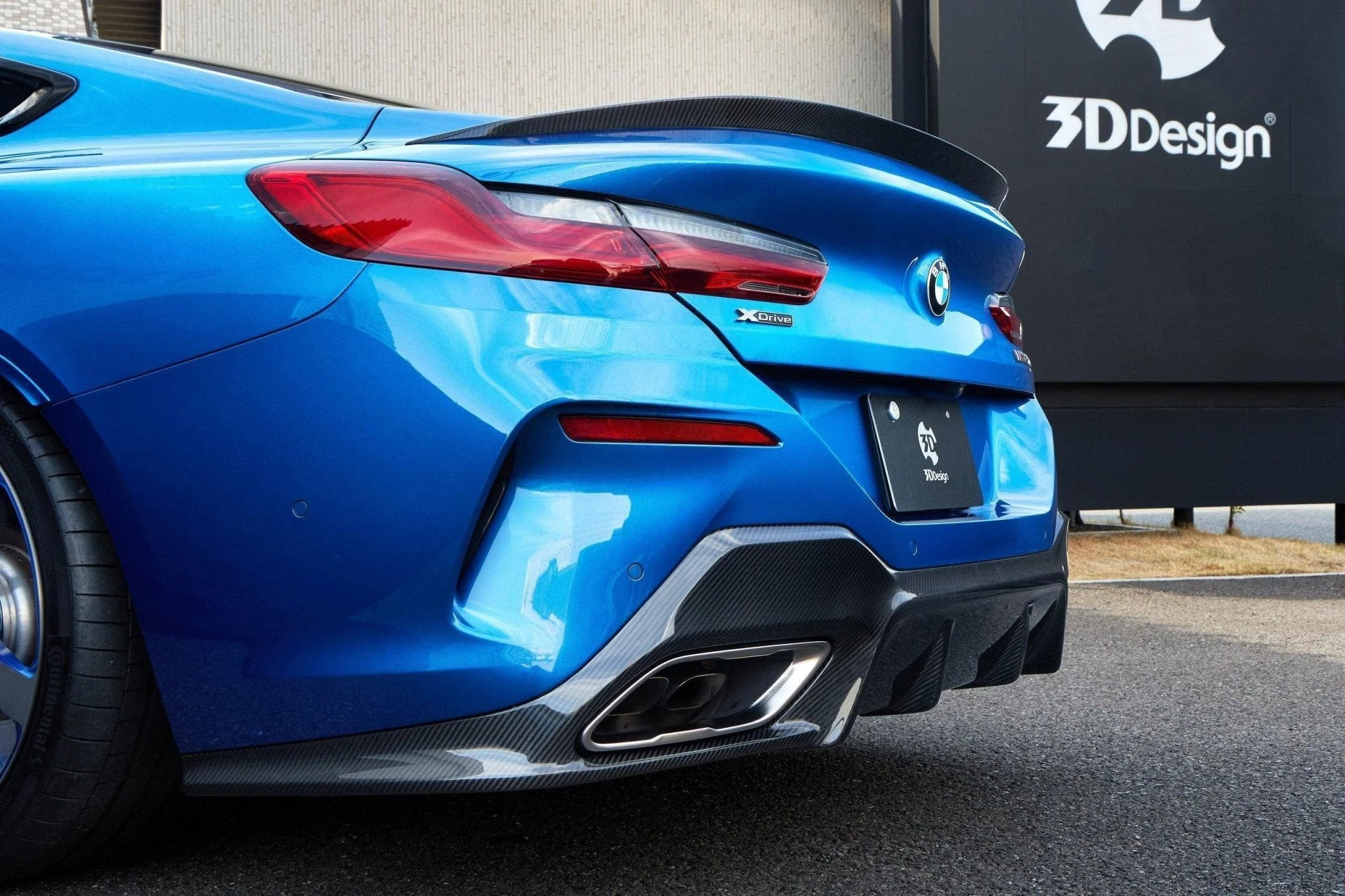 3DDesign Carbon Fibre Rear Spoiler for BMW 8 Series (2019+, G15) - Image 11