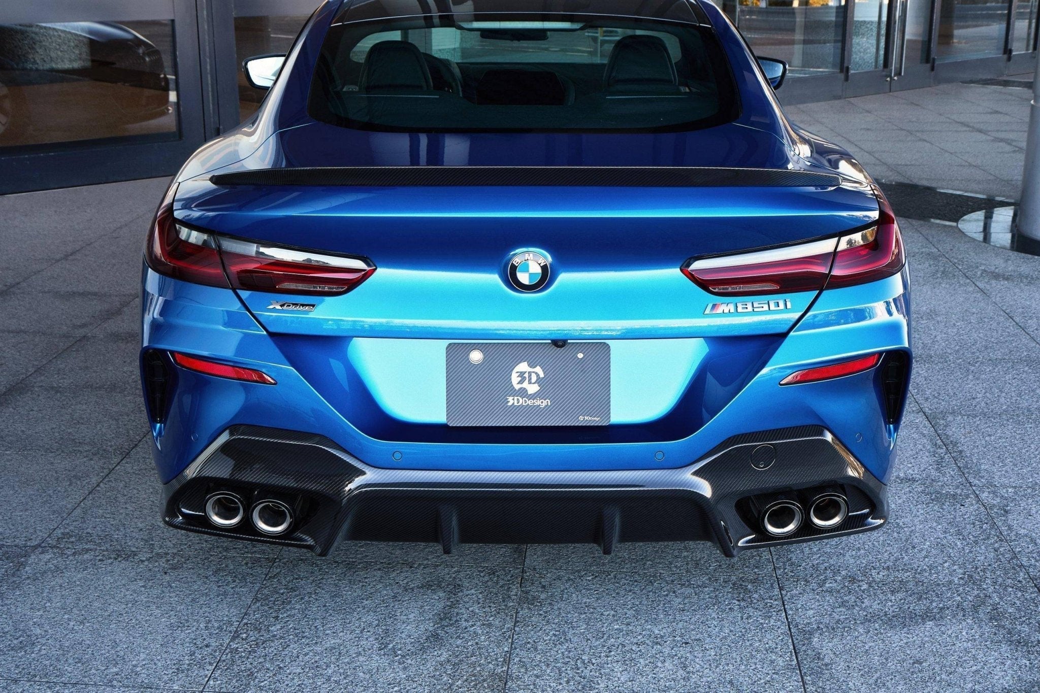 3DDesign Carbon Fibre Rear Spoiler for BMW 8 Series (2019+, G15) - Image 9