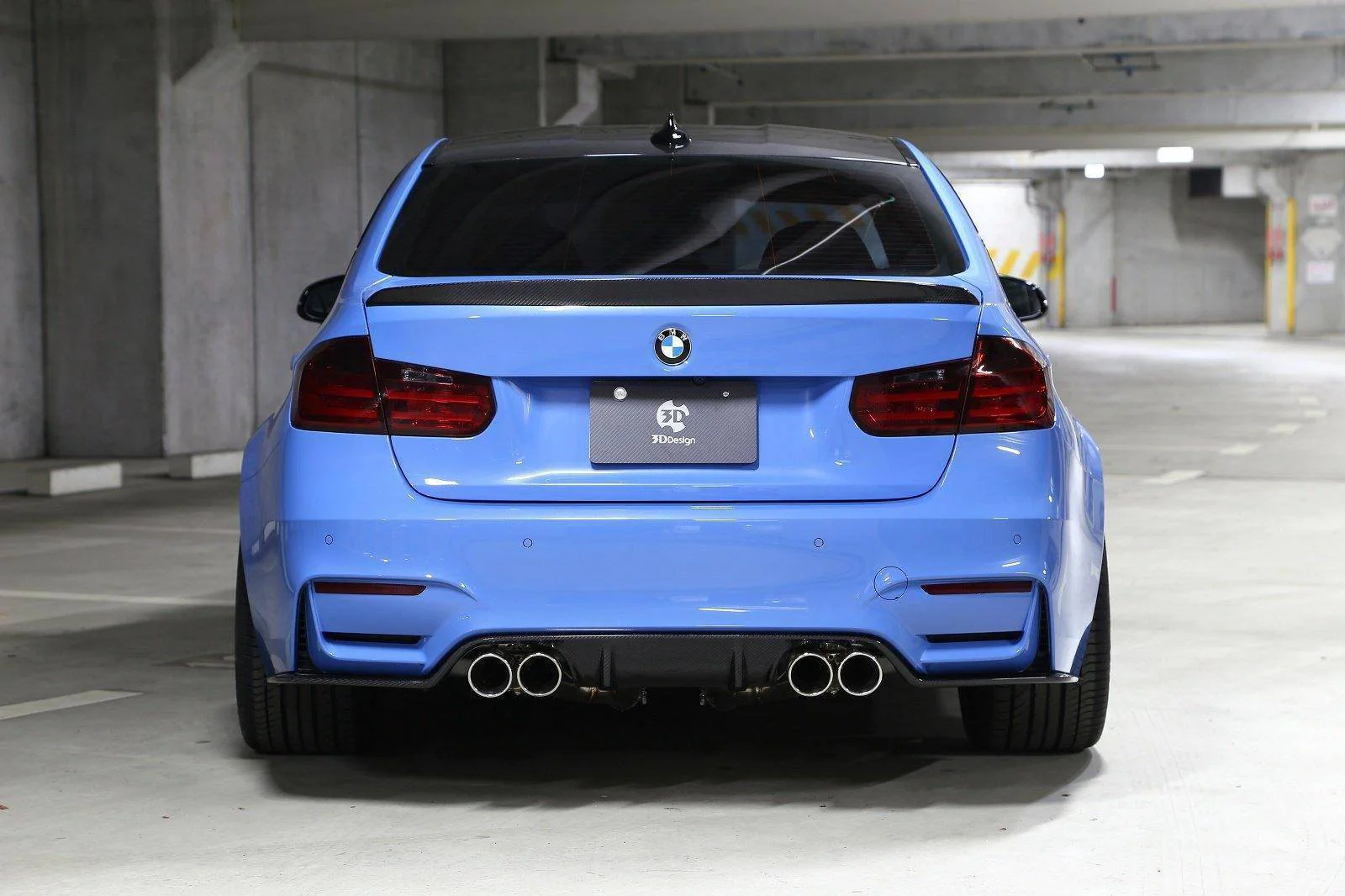 3DDesign Carbon Fibre Rear Spoiler for BMW M3 (2015-2019, F80) - Image 3