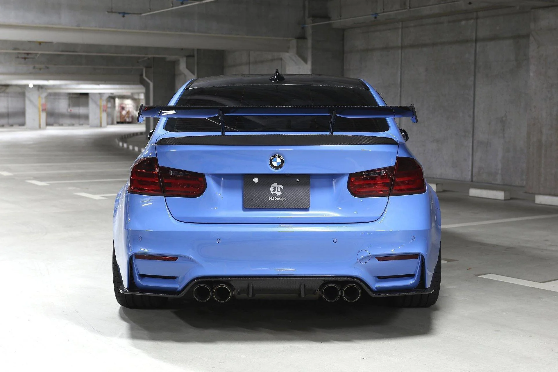 3DDesign Carbon Fibre Rear Spoiler Wing for BMW M3 (2015-2019, F80) - Image 5