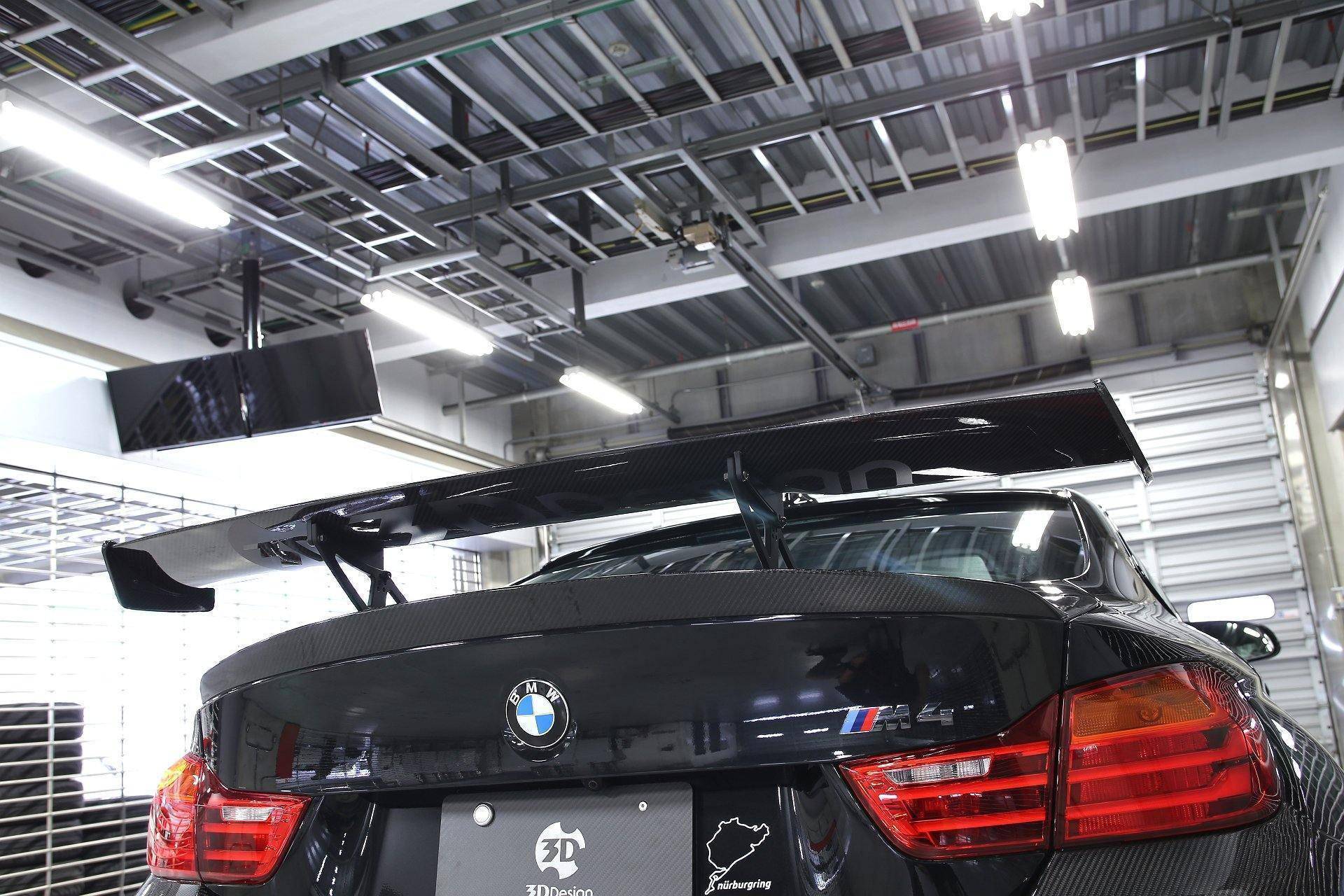 3DDesign Carbon Fibre Rear Spoiler Wing for BMW M4 (2015-2020, F82) - Image 3