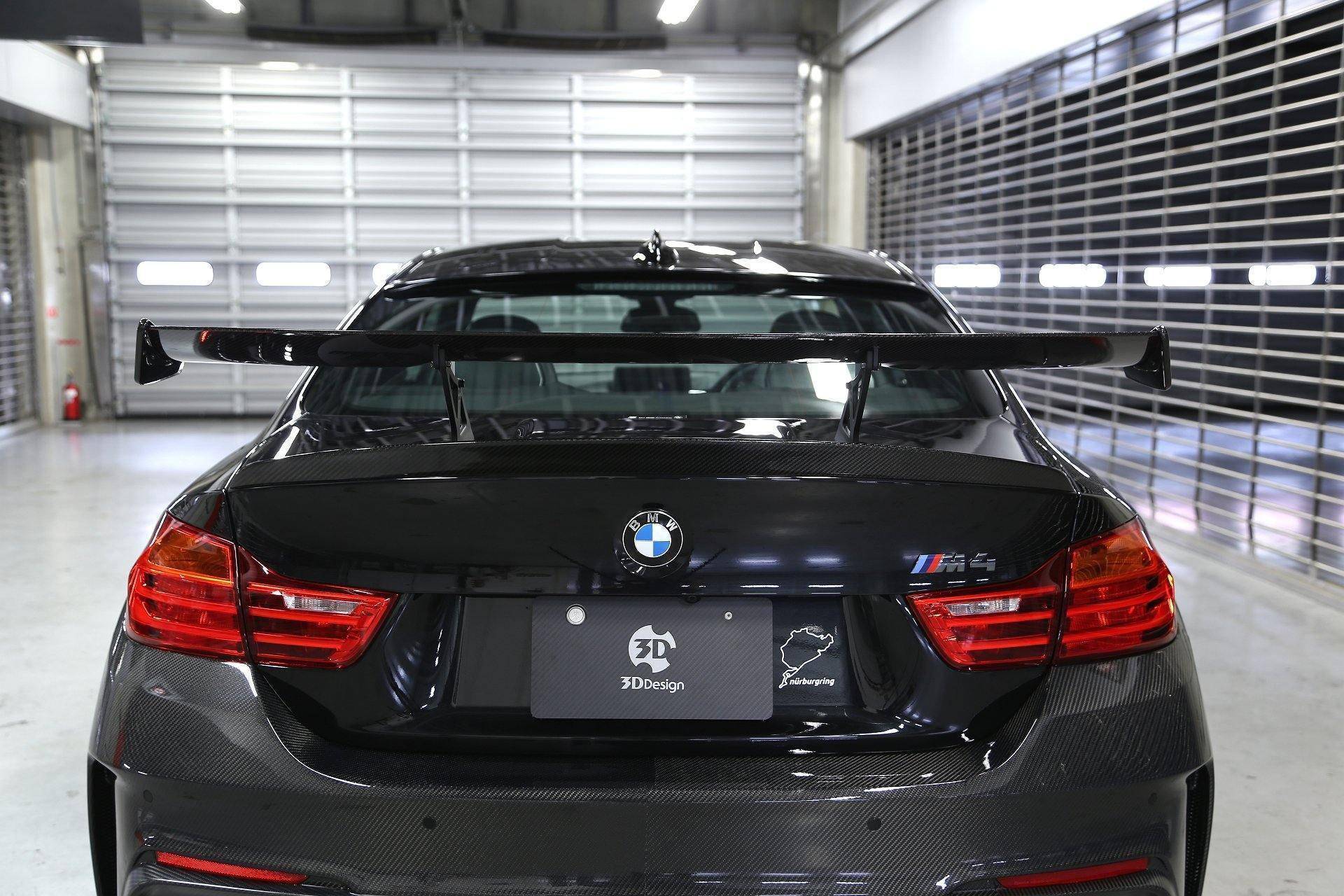 3DDesign Carbon Fibre Rear Spoiler Wing for BMW M4 (2015-2020, F82) - Image 5