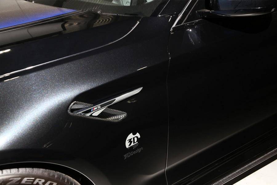 3DDesign Carbon Fibre Side Fender Trim for BMW M5 (2017-2023, F90) - Image 3