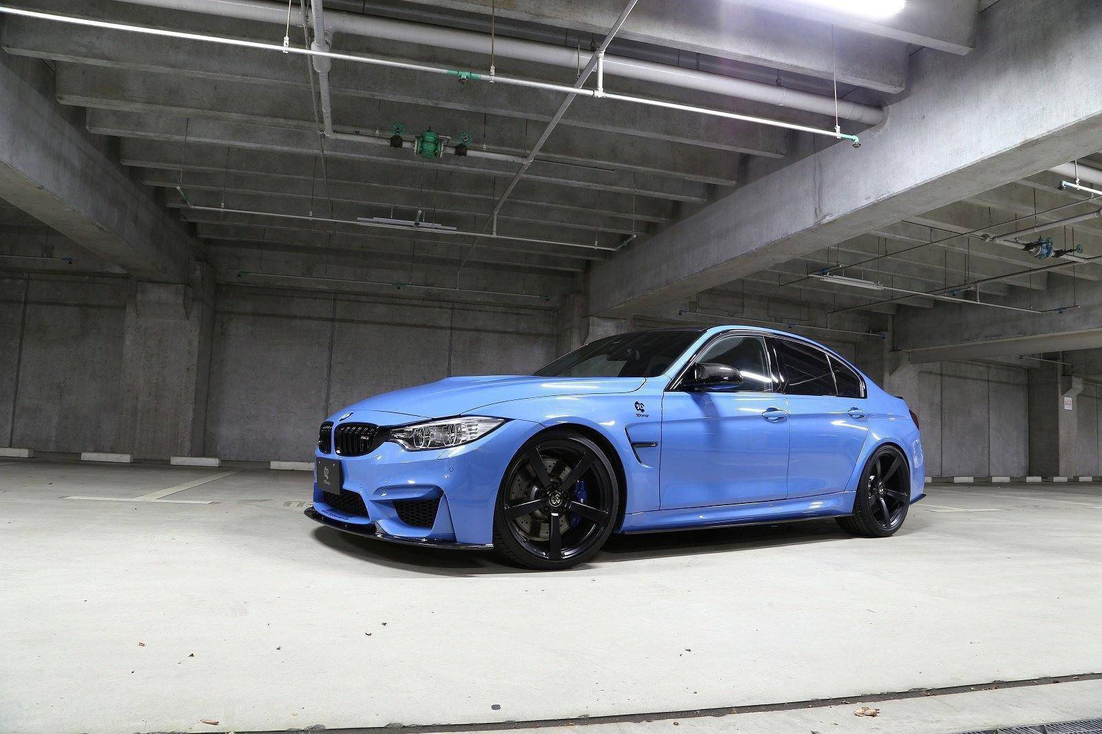 3DDesign Carbon Fibre Side Skirts For BMW M3 (2015-2019, F80) - Image 2