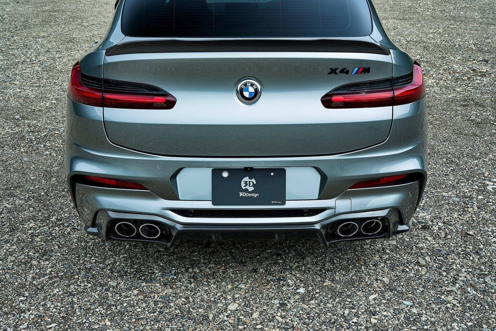3DDesign Carbon Fibre Trunk Spoiler for BMW X4M (2019+, F98) - Image 2