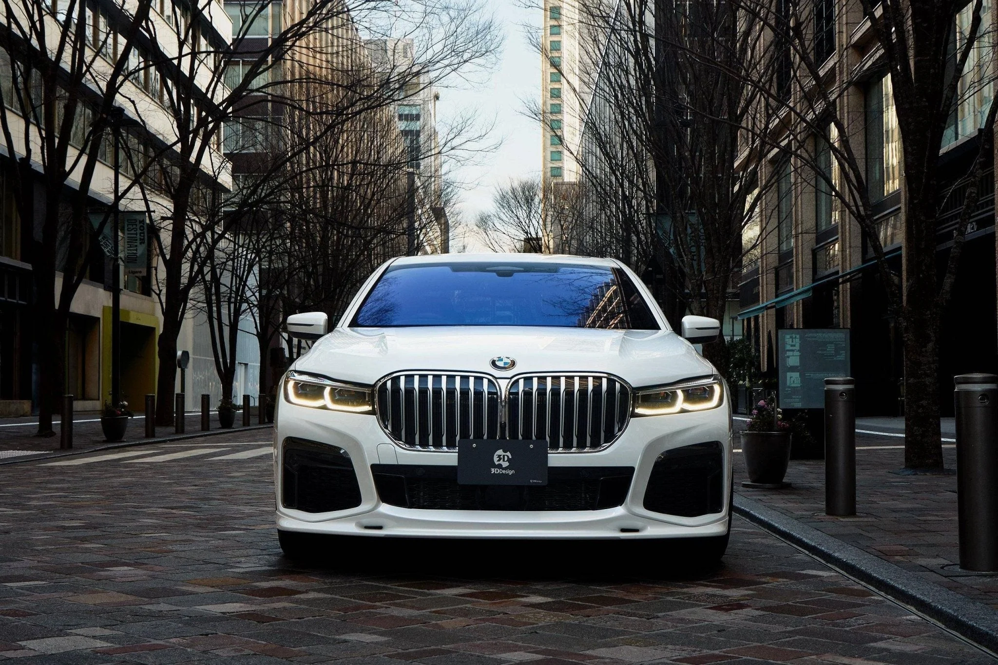 3DDesign Front Splitter for BMW 7 Series LCI (2019+, G11 G12) - Image 3