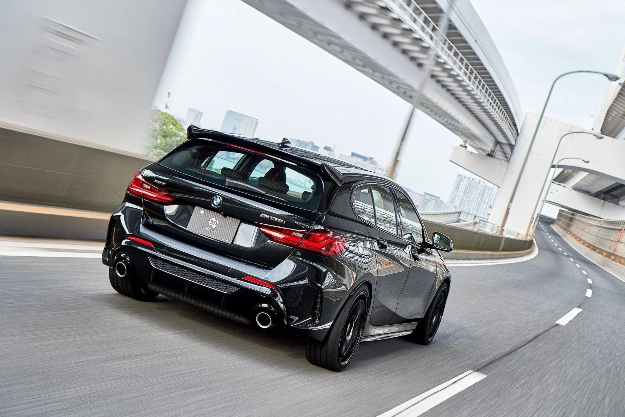 3DDesign Roof Spoiler for BMW 1 Series & M135i (2019+, F40 F70) - Image 13