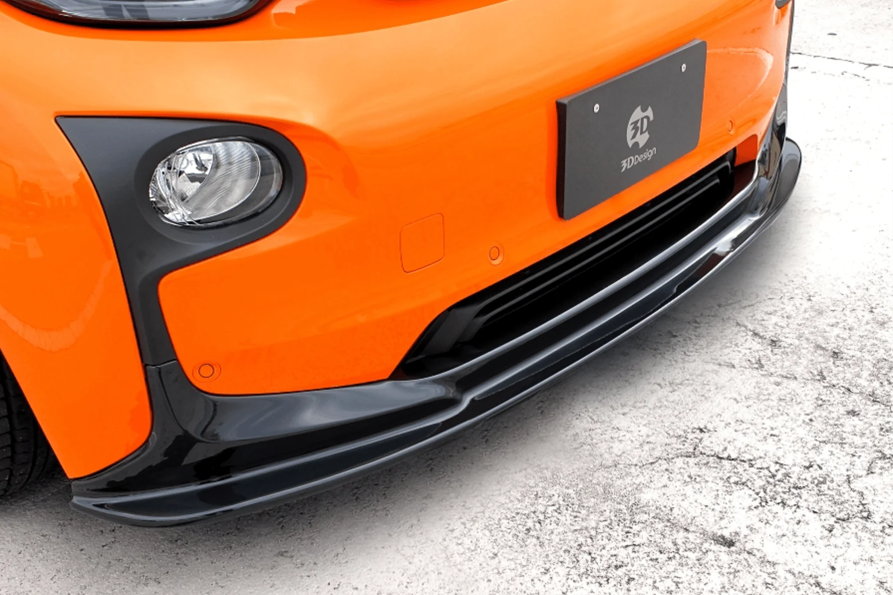 BMW i3 I01 Urethane Front Lip Spoiler by 3D Design (2013-2022)