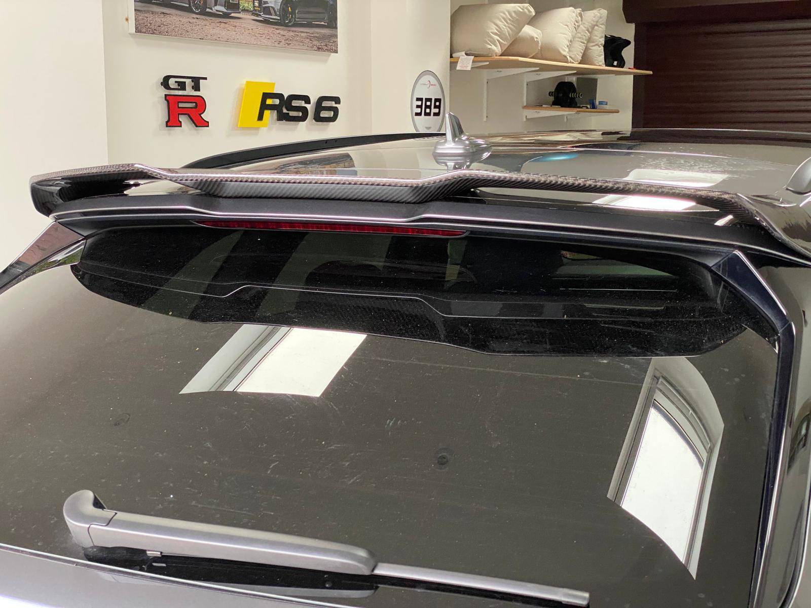 AP Dry Carbon Fibre Rear Wing Spoiler for Audi RS6 (2020+, C8) - Image 2