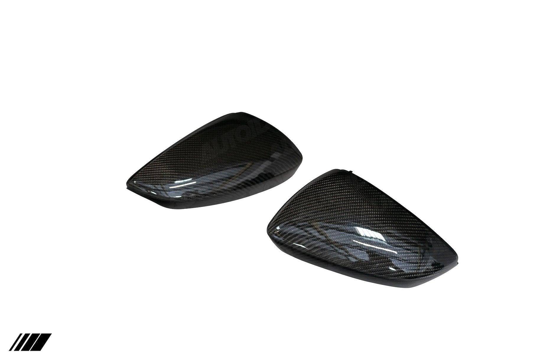 Audi A3, S3 & RS3 8Y Carbon Fibre Wing Mirror Covers by FORM (2020-2024) - Image 3