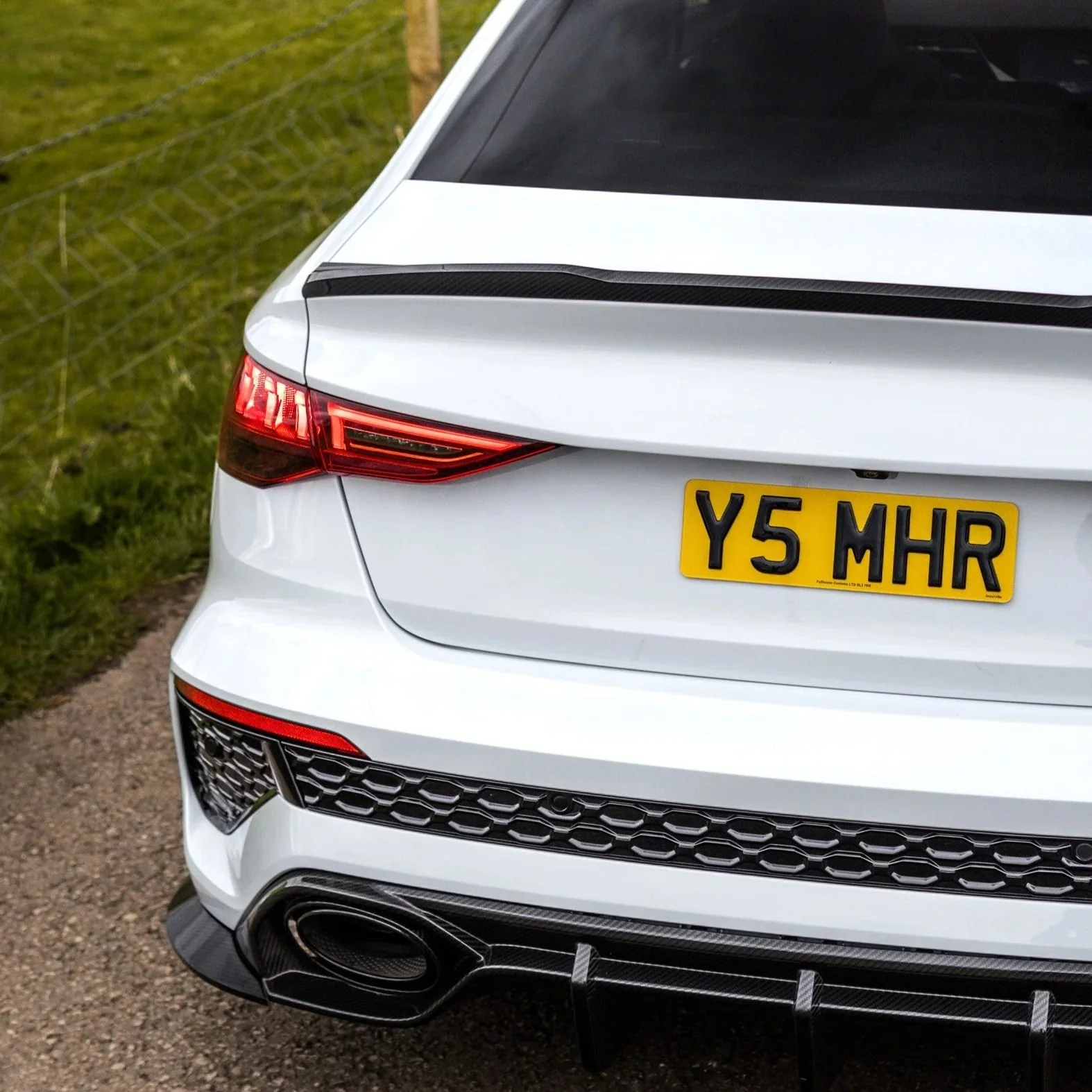 Audi A3, S3 & RS3 8Y Saloon Pre-Preg Carbon Fibre Rear Spoiler (2021+) - Image 3