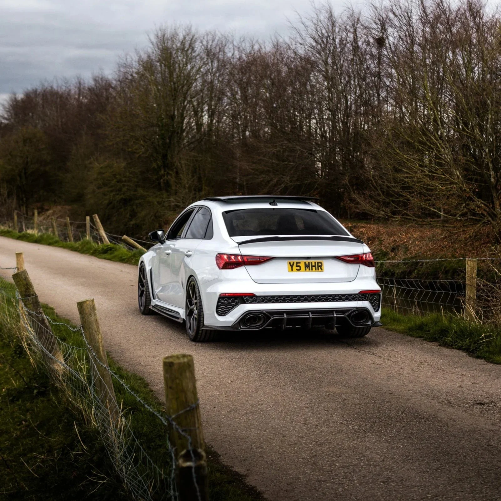 Audi A3, S3 & RS3 8Y Saloon Pre-Preg Carbon Fibre Rear Spoiler (2021+) - Image 5