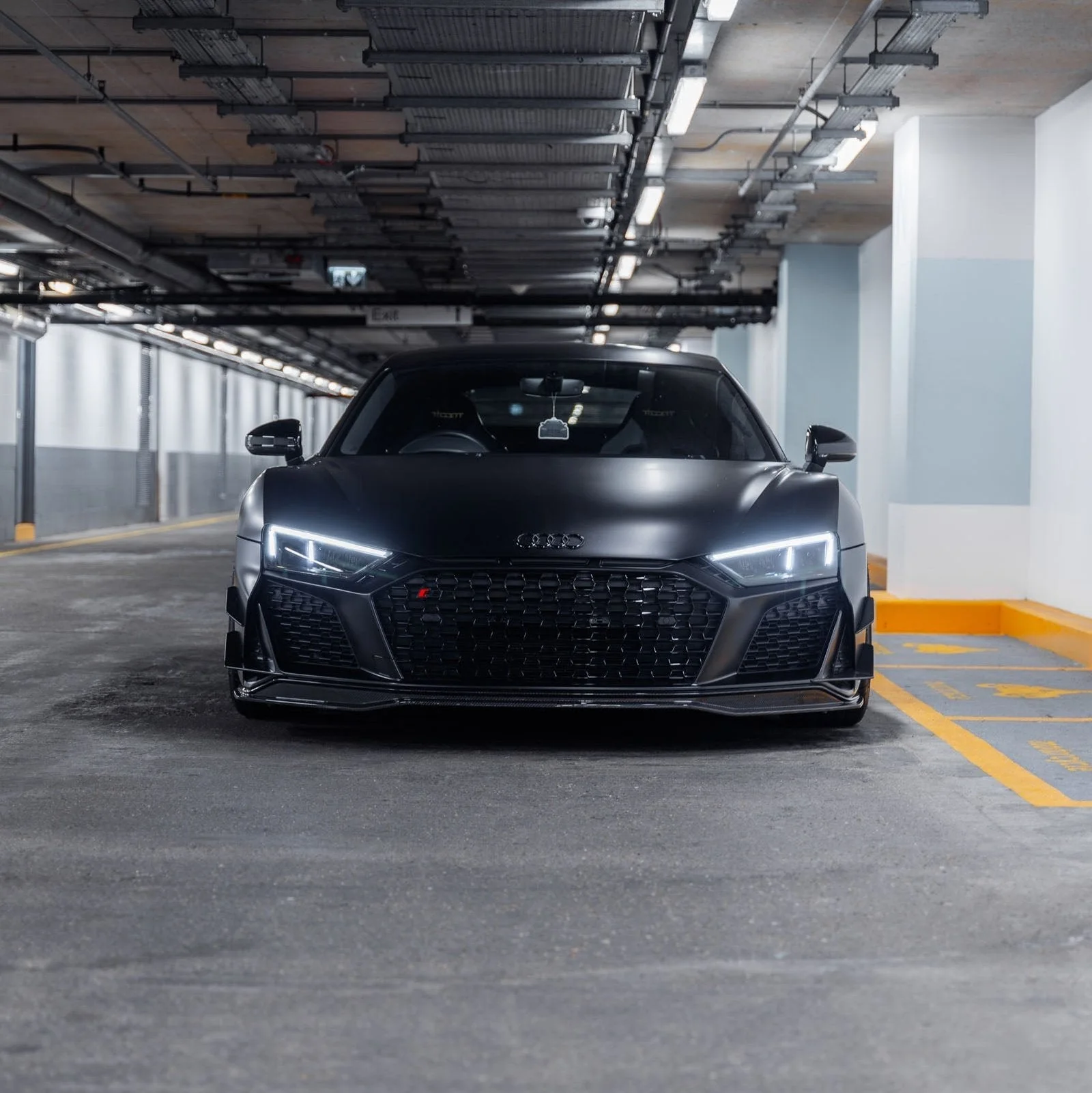 Audi R8 4S Facelift LCI Pre-Preg Carbon Fibre Front Bumper Canards by FORM (2021-2024) - Image 6