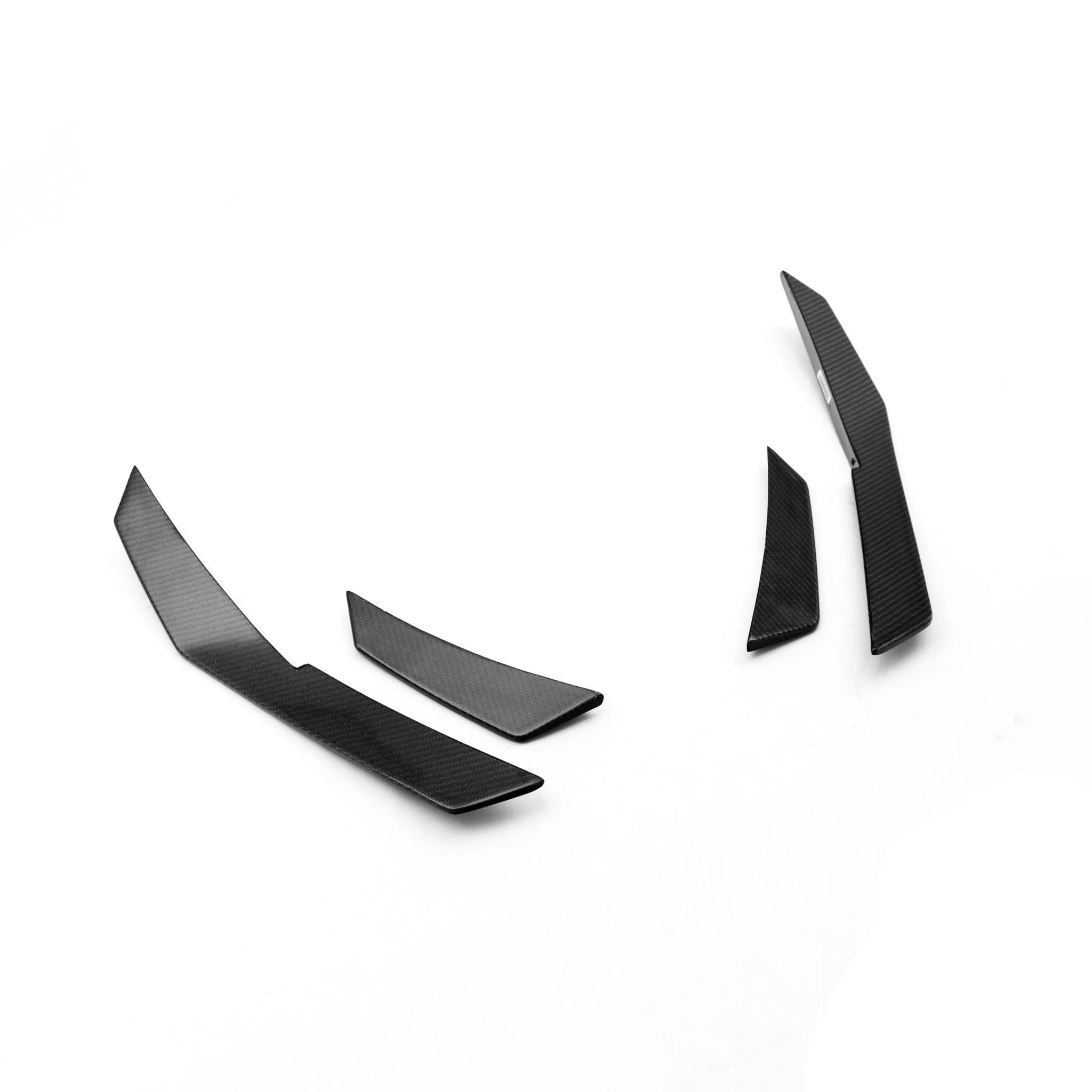 Audi R8 4S Facelift Pre-LCI Pre-Preg Carbon Fibre Front Bumper Canards by FORM (2015-2020)