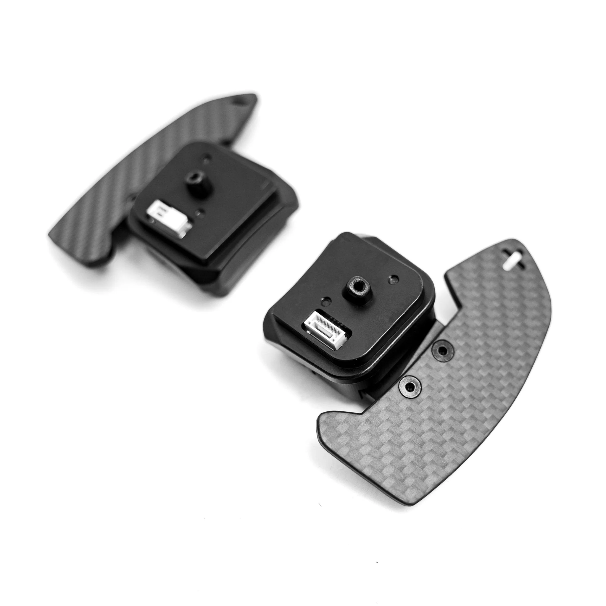 Audi R8 4S Pre-Preg Carbon Fibre Magnetic Shift Paddle Set by FORM - Image 5
