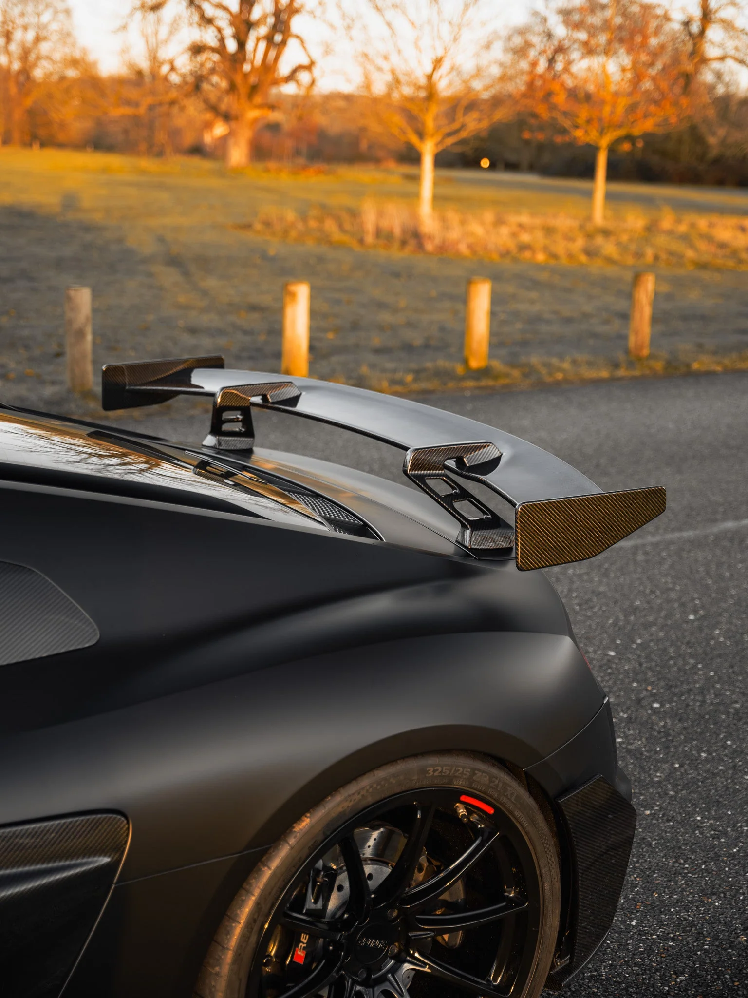 Audi R8 4S Pre-Preg Carbon Fibre Rear Wing by FORM - Image 17