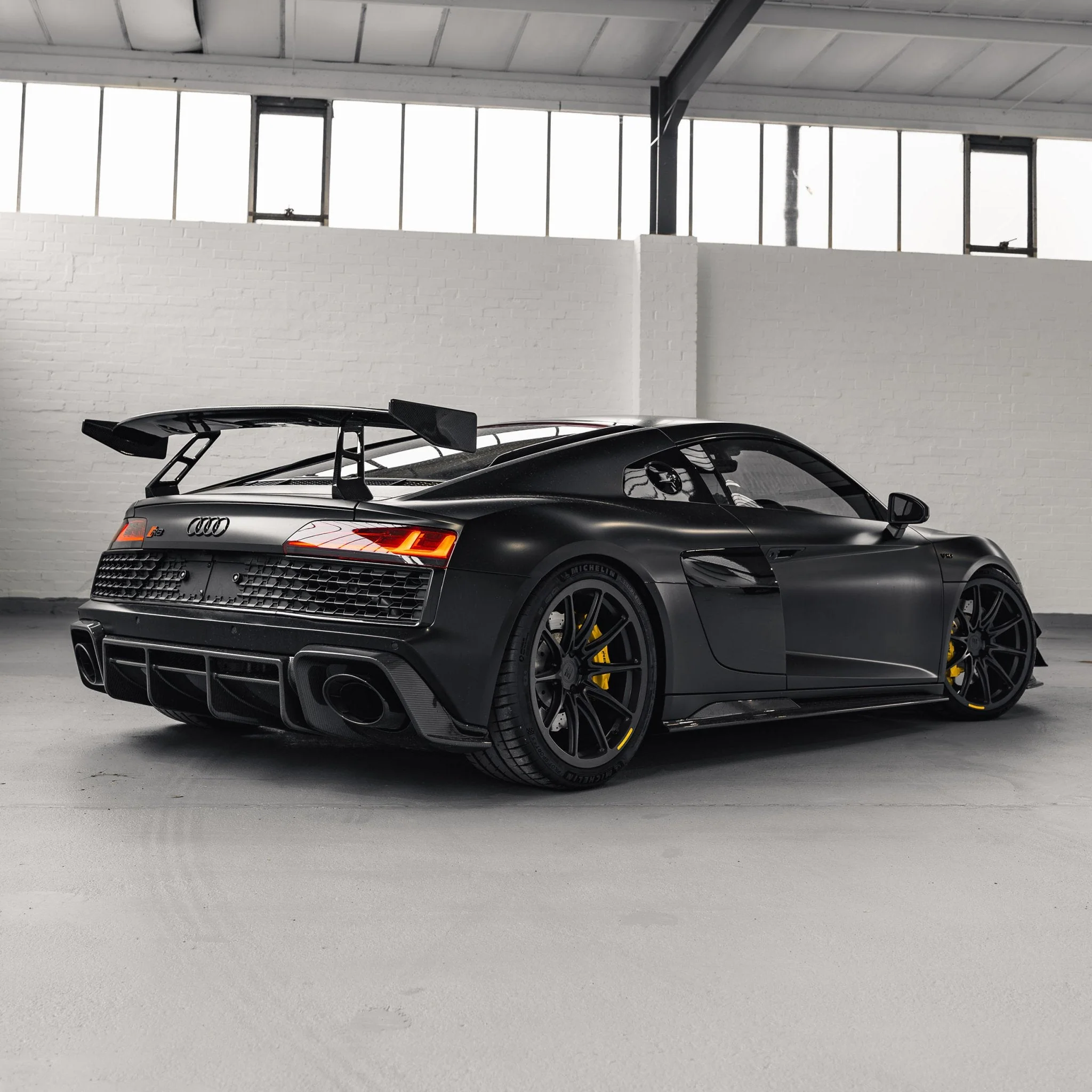 Audi R8 4S Pre-Preg Carbon Fibre Rear Wing by FORM - Image 5