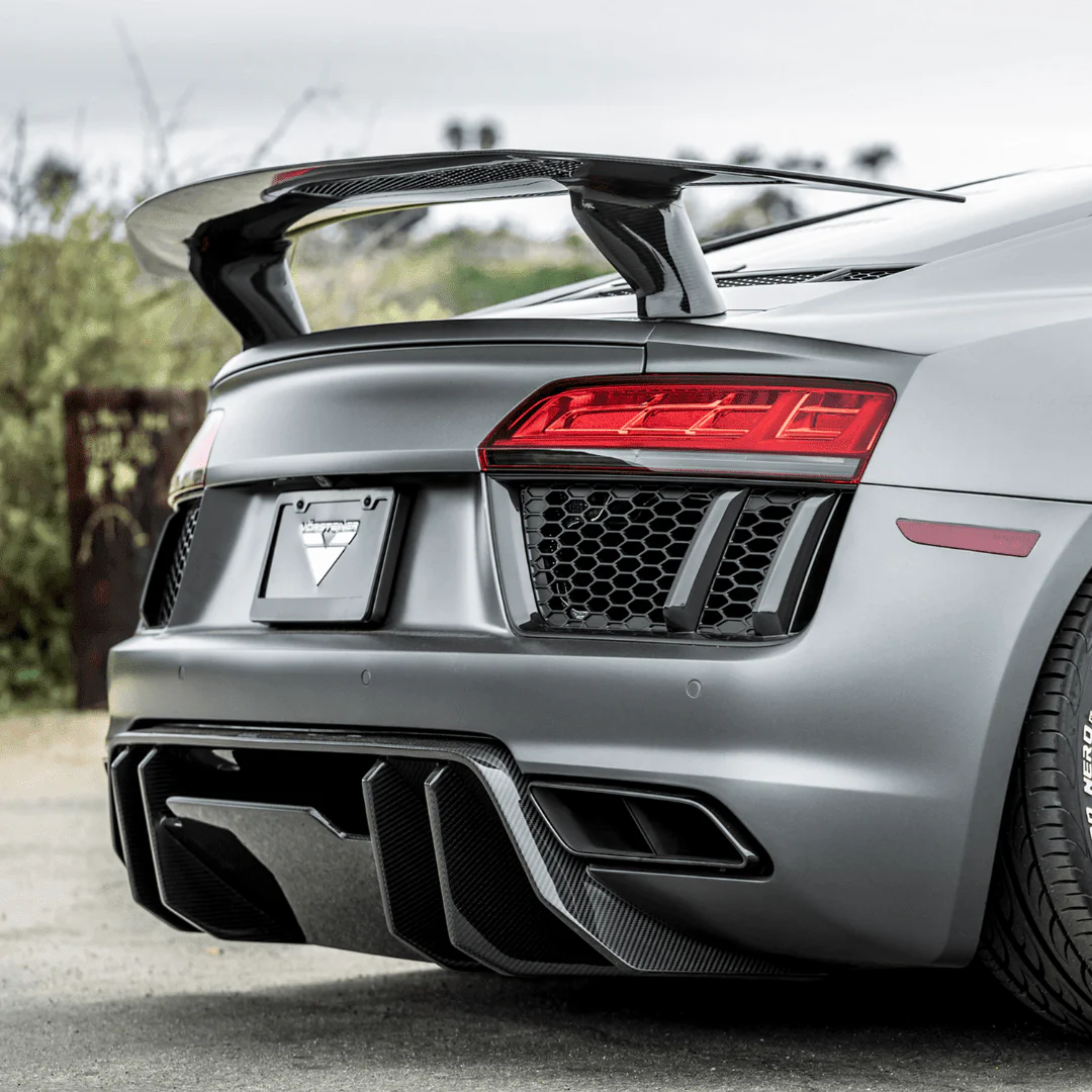 Audi R8 Carbon Fiber Rear Diffuser by Vorsteiner