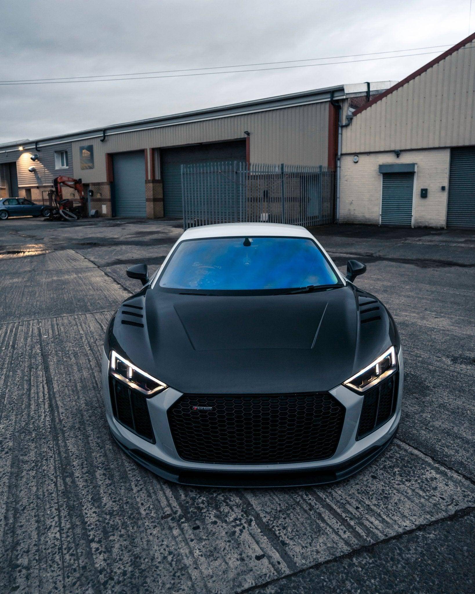 Audi R8 Gen 2 4S Carbon Fibre Competition Front Bonnet - Image 22
