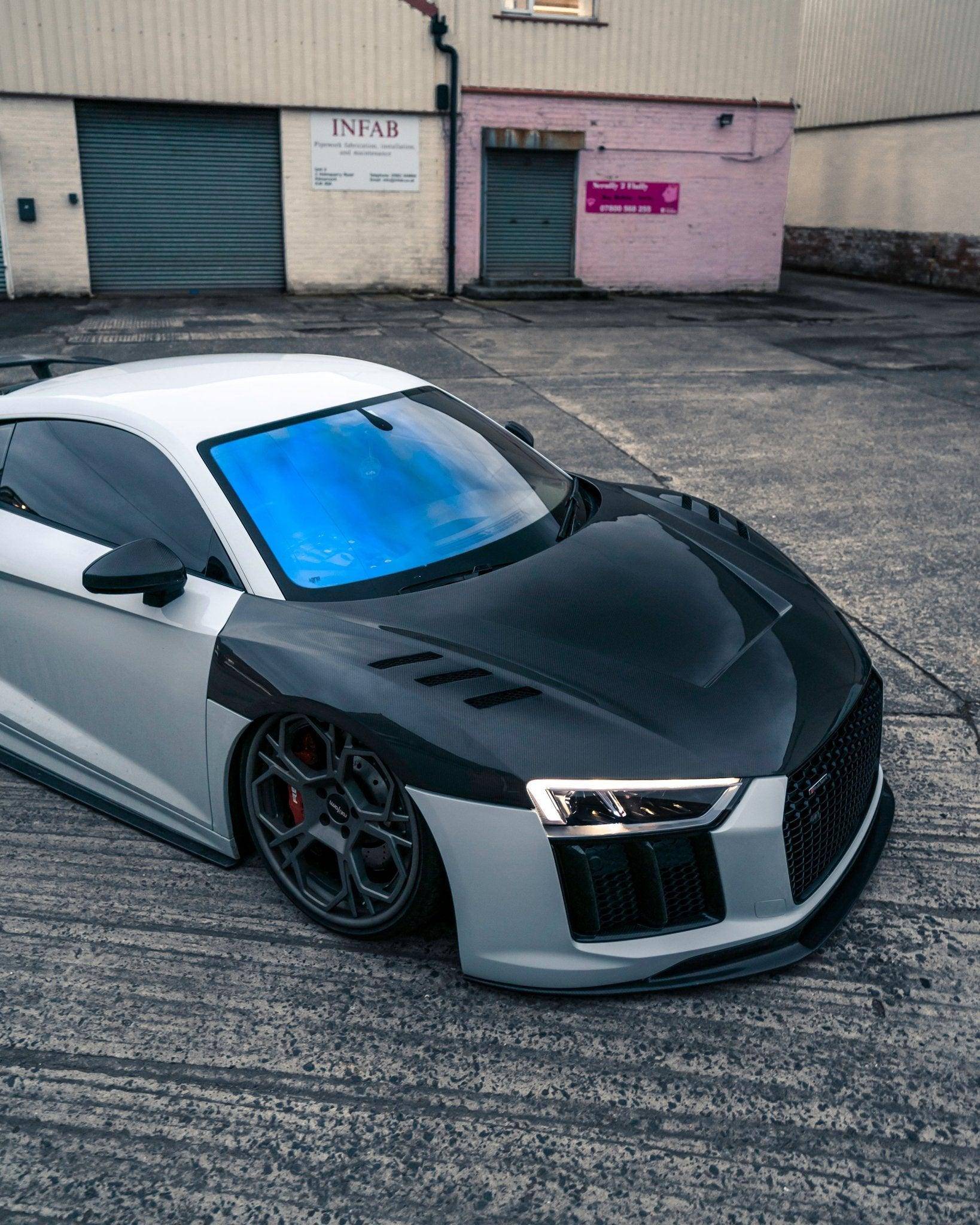 Audi R8 Gen 2 4S Carbon Fibre Competition Front Bonnet - Image 23