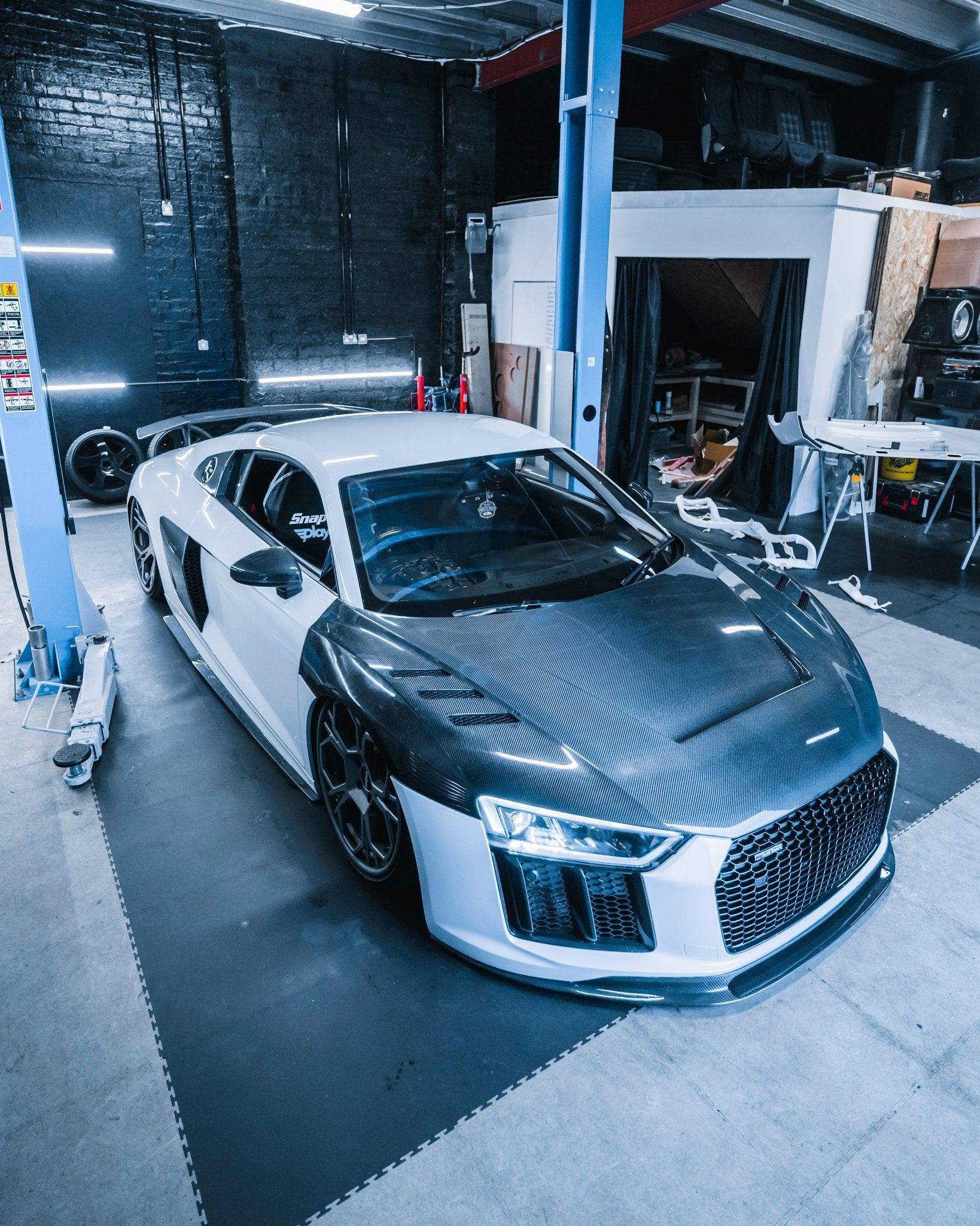 Audi R8 Gen 2 4S Carbon Fibre Competition Front Bonnet - Image 5
