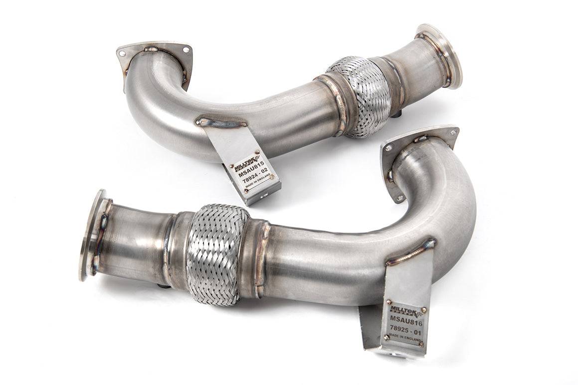 Audi R8 Gen 2 Facelift 4S (OPF/GPF) Exhaust System by Milltek Sport (2020+) - Image 2
