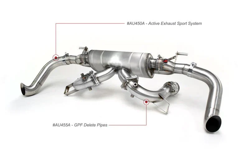 Audi R8 Gen 2 Facelift 4S (OPF/GPF) Quicksilver Exhaust System with Sound Architect (2020+) - Image 8