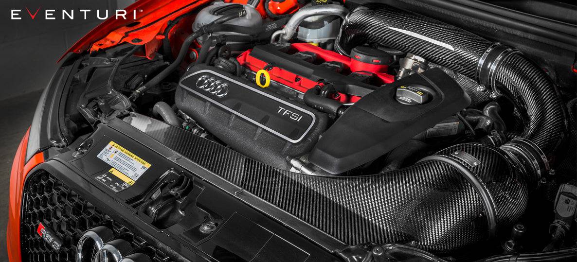 Audi RS3 8V Gen 1 Eventuri Carbon Fibre Intake Kit (2012-2020) - Image 2