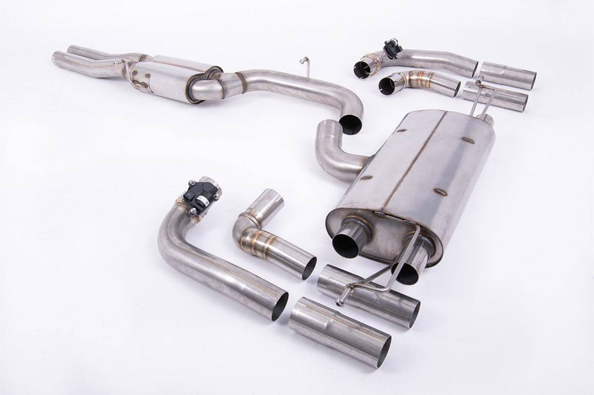 Audi RS3 8Y Particulate Filter-back Exhaust System by Milltek (2021+)