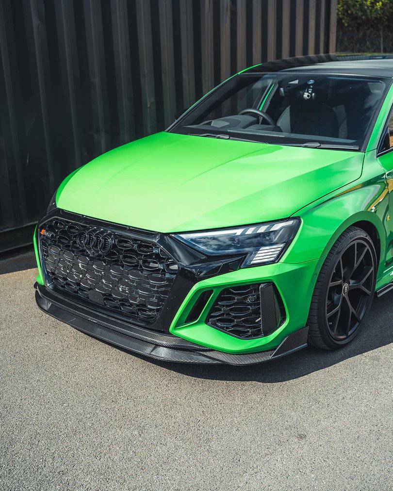 Audi RS3 8Y Pre-Preg Carbon Fibre Front Splitter (2020-2024) - Image 2