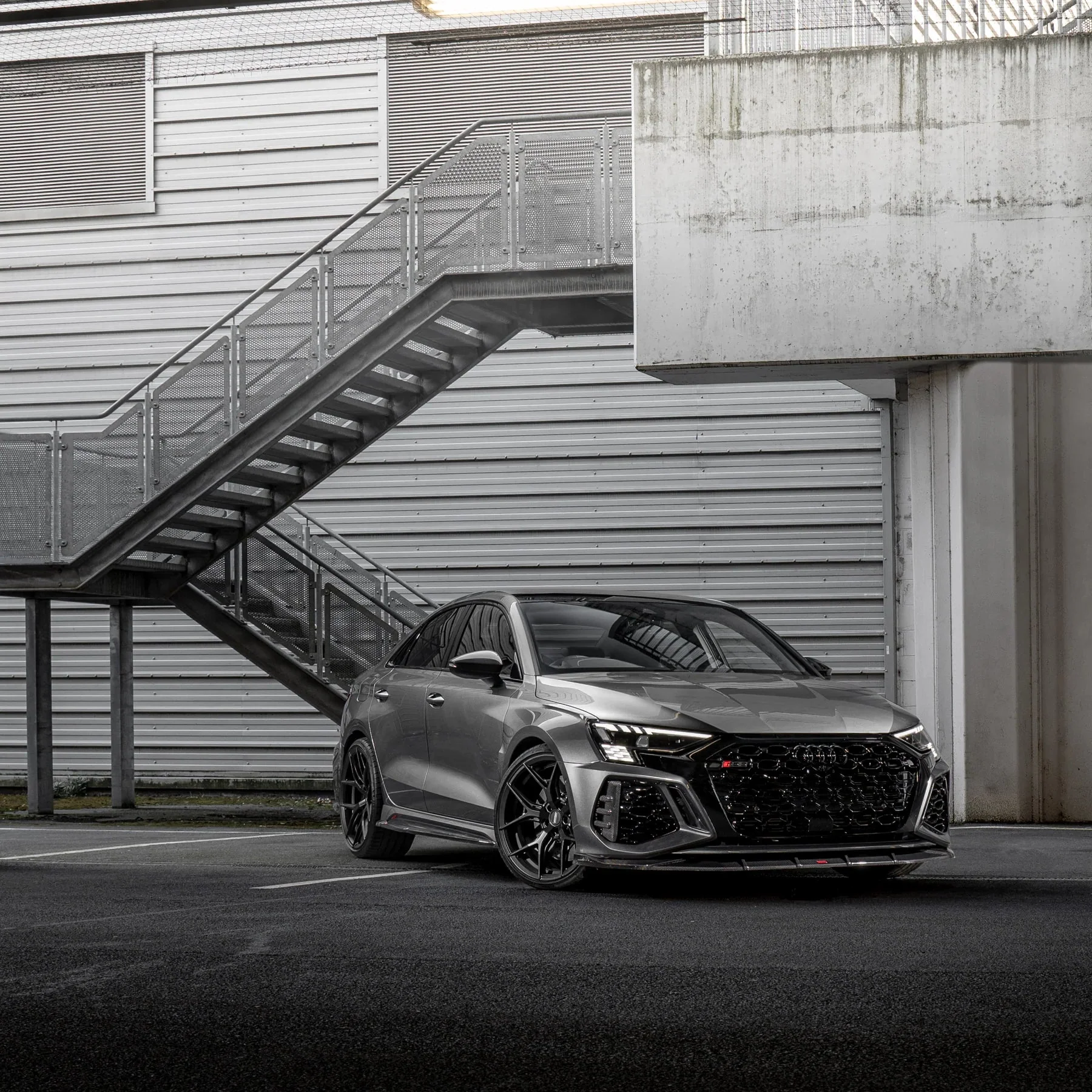 Audi RS3 8Y Saloon Carbon Fibre Full Body Kit by Urban (2020-2024) - Image 2