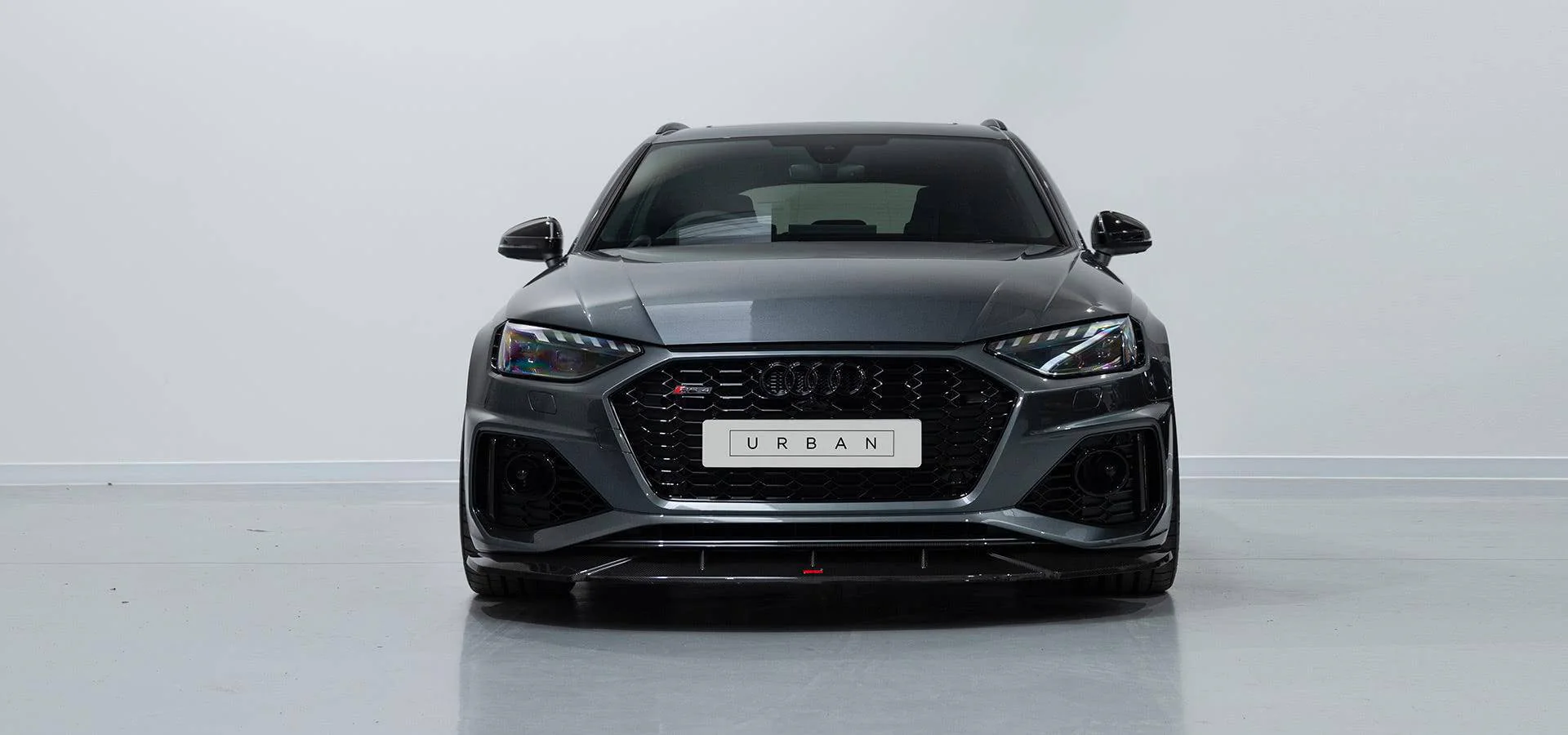 Audi RS4 B9.5 Carbon Fibre Front Bumper Splitter by Urban (2021+) - Image 3