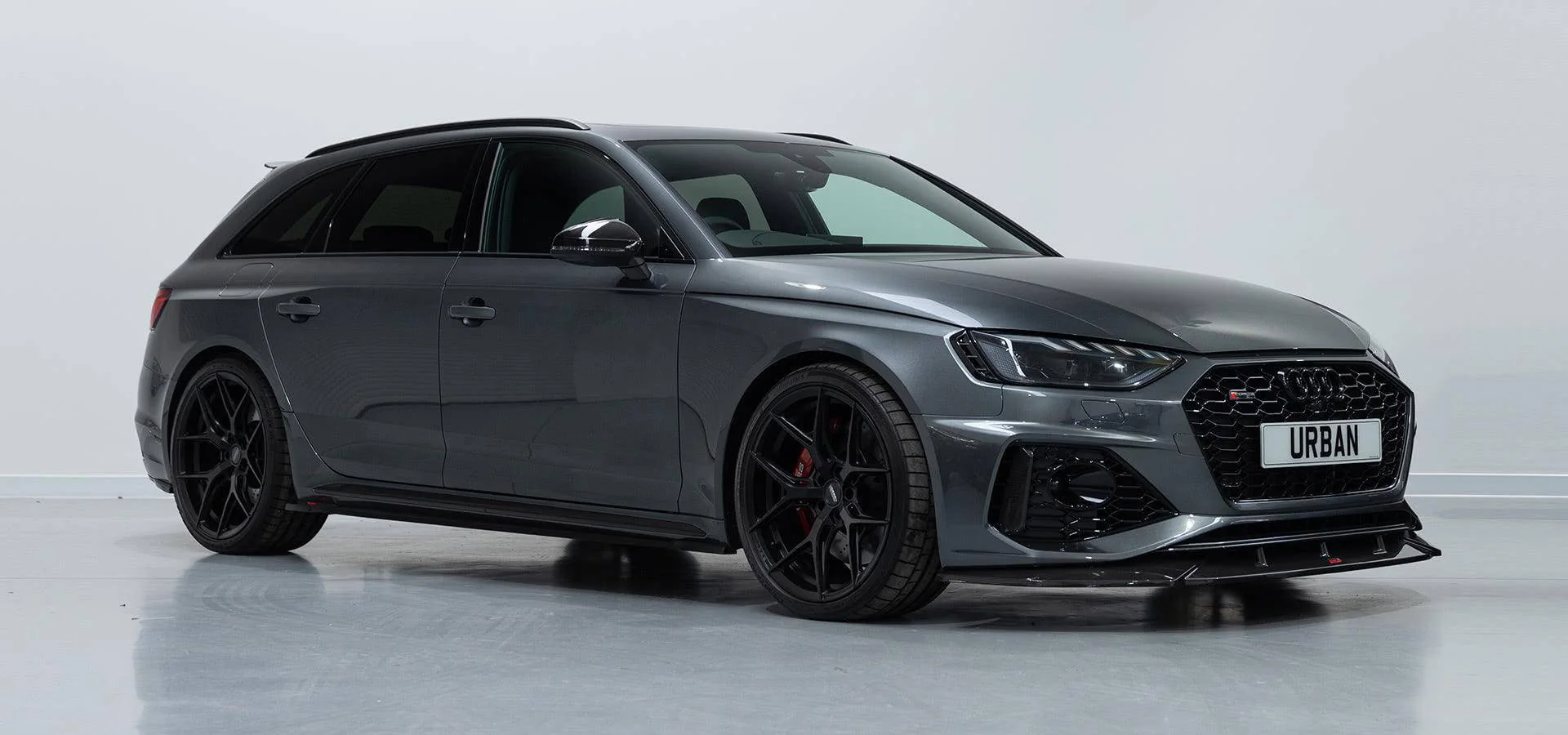 Audi RS4 B9.5 Carbon Fibre Front Bumper Splitter by Urban (2021+) - Image 4