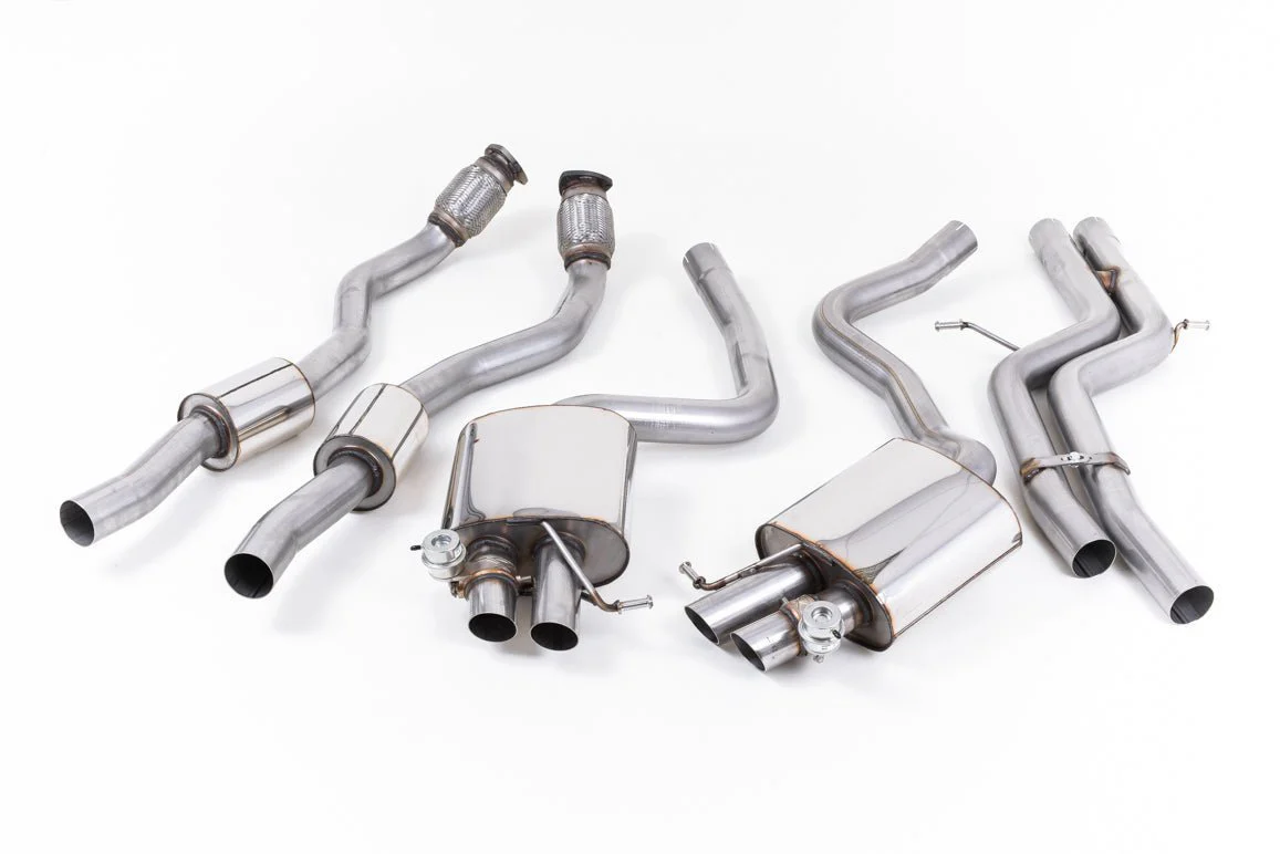 Audi RS5 B8.5 Cat-back Resonated Exhaust System by Milltek Sport (2010-2015) - Image 2
