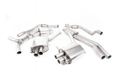Audi RS5 B9 Cat-back Resonated Exhaust System by Milltek Sport (2017+)