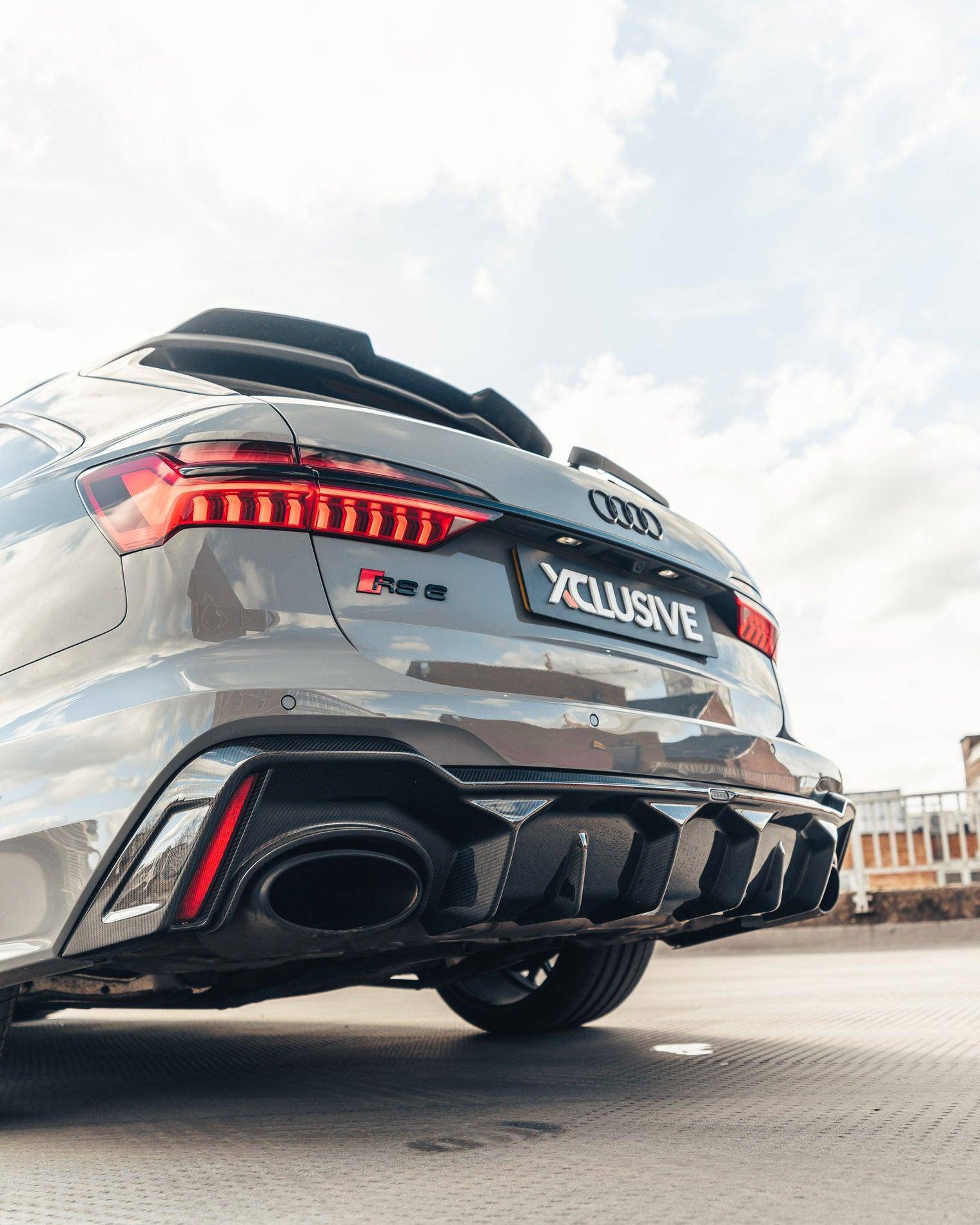 Audi RS6 C8 Carbon Fibre Upper Rear Lip Spoiler by Urban (2019+) - Image 18